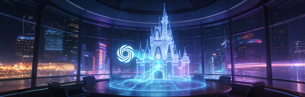 迪士尼斥资10亿美元入股 OpenAI：Sora 获米老鼠等全系 IP 授权，重塑 AI 影视生产链