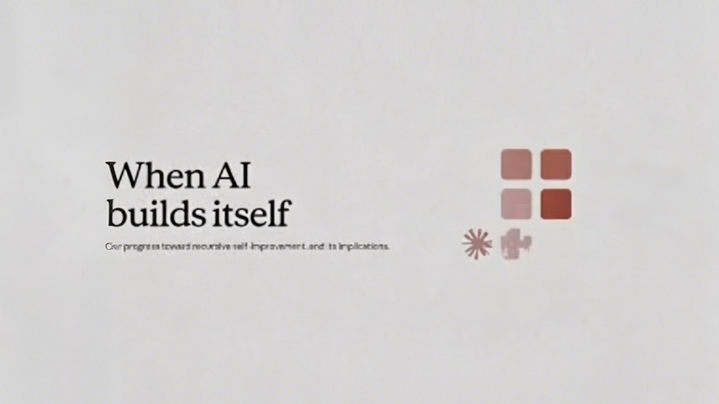 When AI Builds Itself：当AI建造自身
